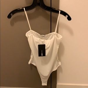 ❄️ SECOND SKIN WHITE BODYSUIT ❄️